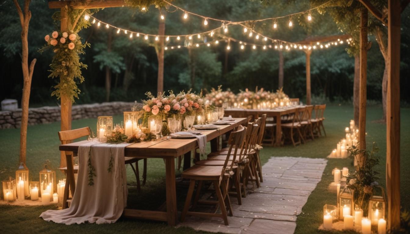 Guía Complete para la Decoración de Bodas al Aire Libre